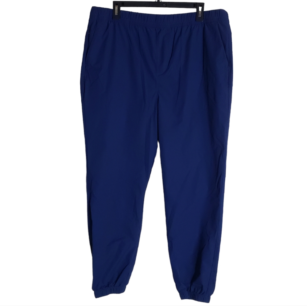 Banana Republic Blue Tech Jogger Men's Size XL Elastic Drawstring Waist Pockets